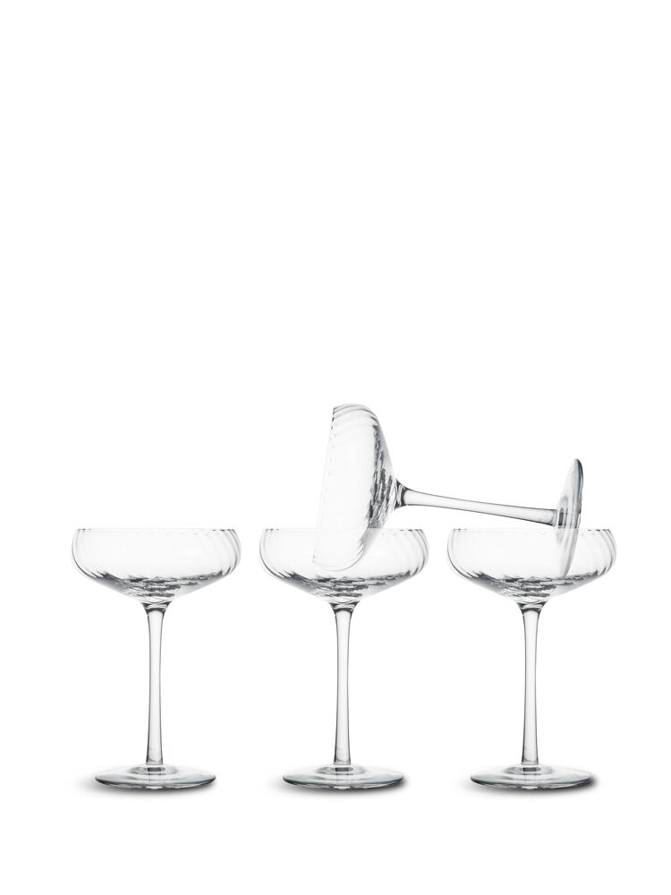 BYON Opacity champagneskål 4pak